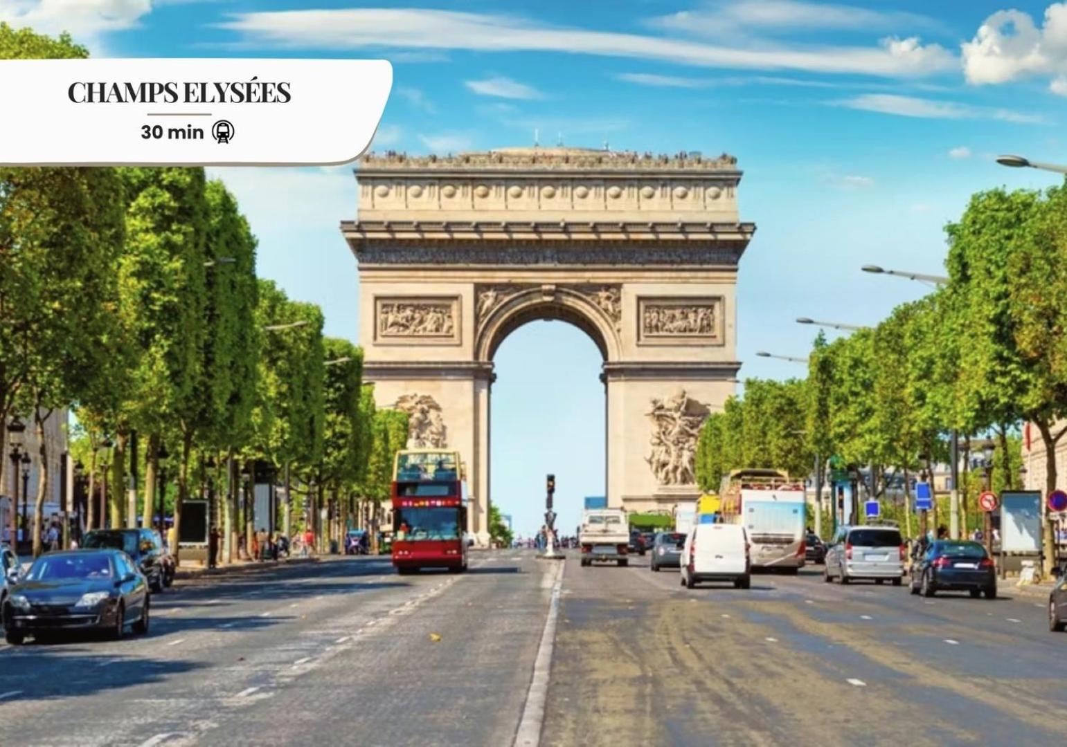 863 Suite Hortensia - Superbe Appartement Montreuil  Luaran gambar