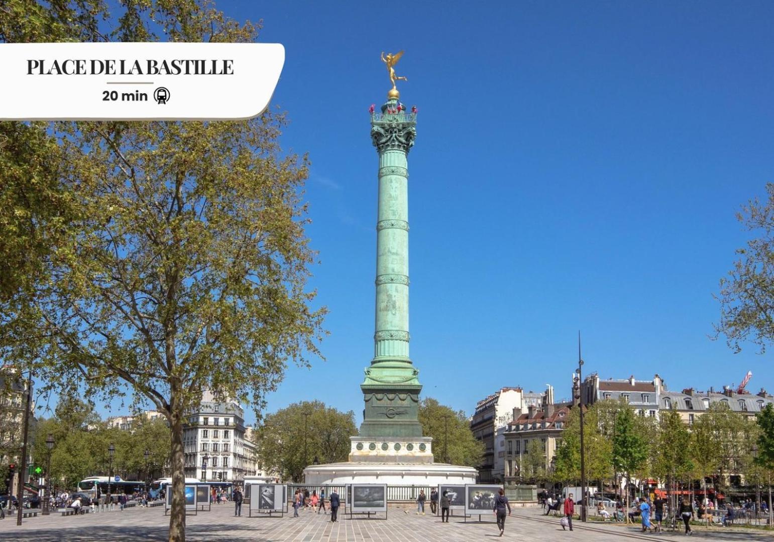 863 Suite Hortensia - Superbe Appartement Montreuil  Luaran gambar